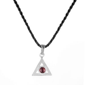 Кристален Амулет - Гранат / Crystal Amulet - Garnet