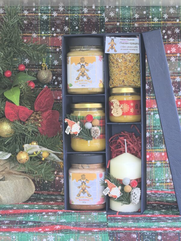 Луксозна кутия с пчелни продукти здраве