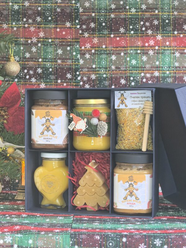 Луксозна кутия с пчелни продукти здраве