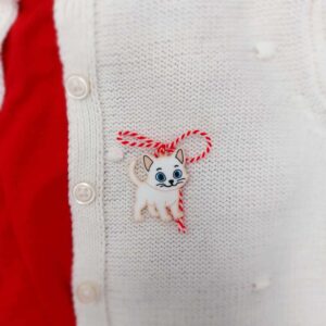 Детска мартеничка "Коте"