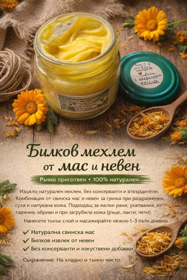 НАТУРАЛЕН МЕХЛЕМ МАС И НЕВЕН